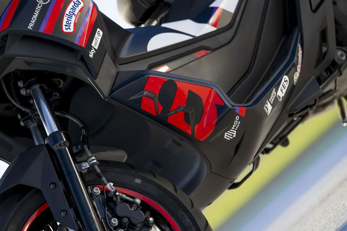 Motor i-get de Aprilia SR GT 200