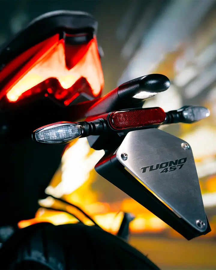 Ergonomía de Aprilia Tuono 457