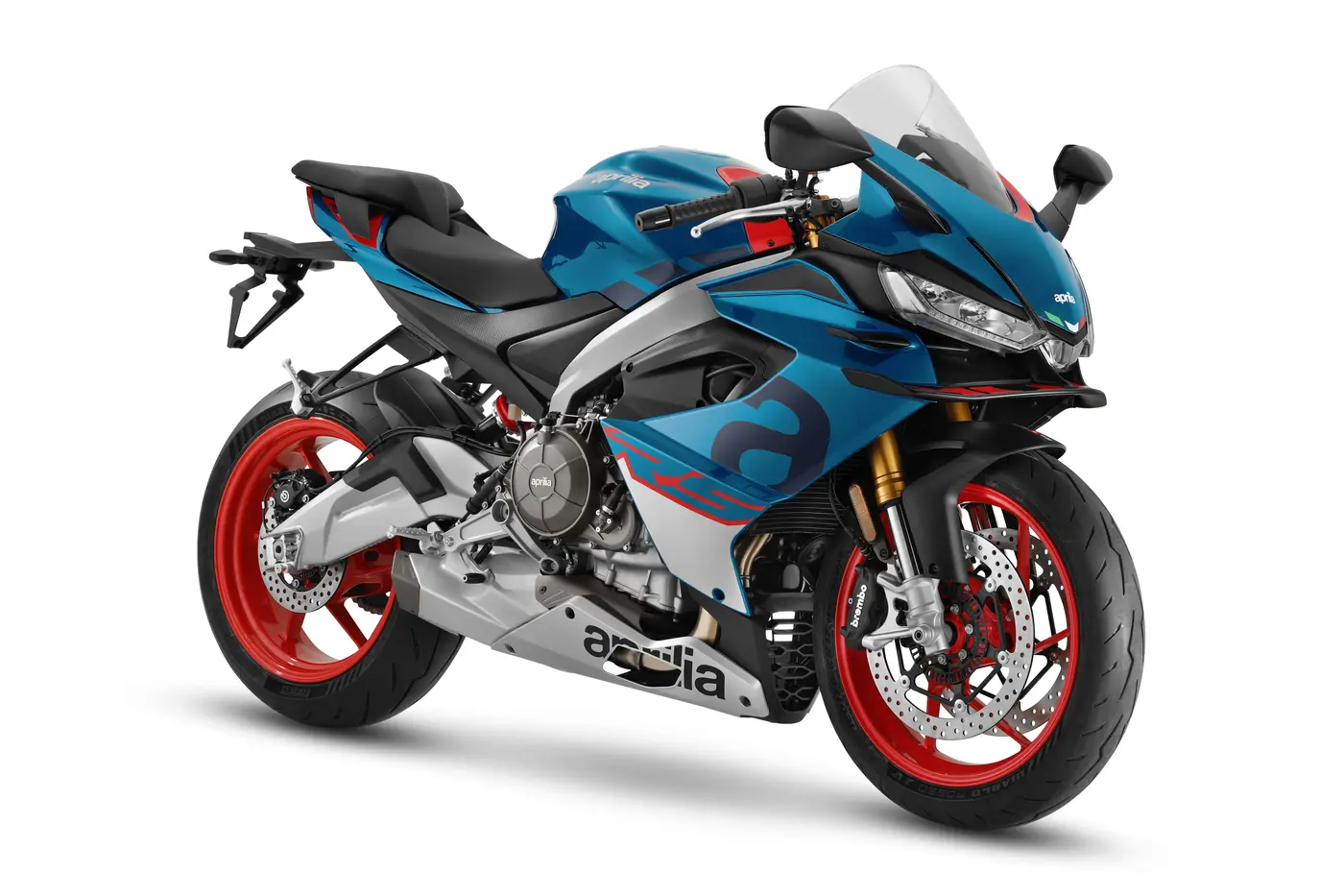Aprilia RS 660, detalle de conducción